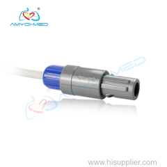 Reusable digital MINDRAY 6pin neonate silicone wrap ADULT spo2 sensor/probe medical SPO2 SENSORTPU cable