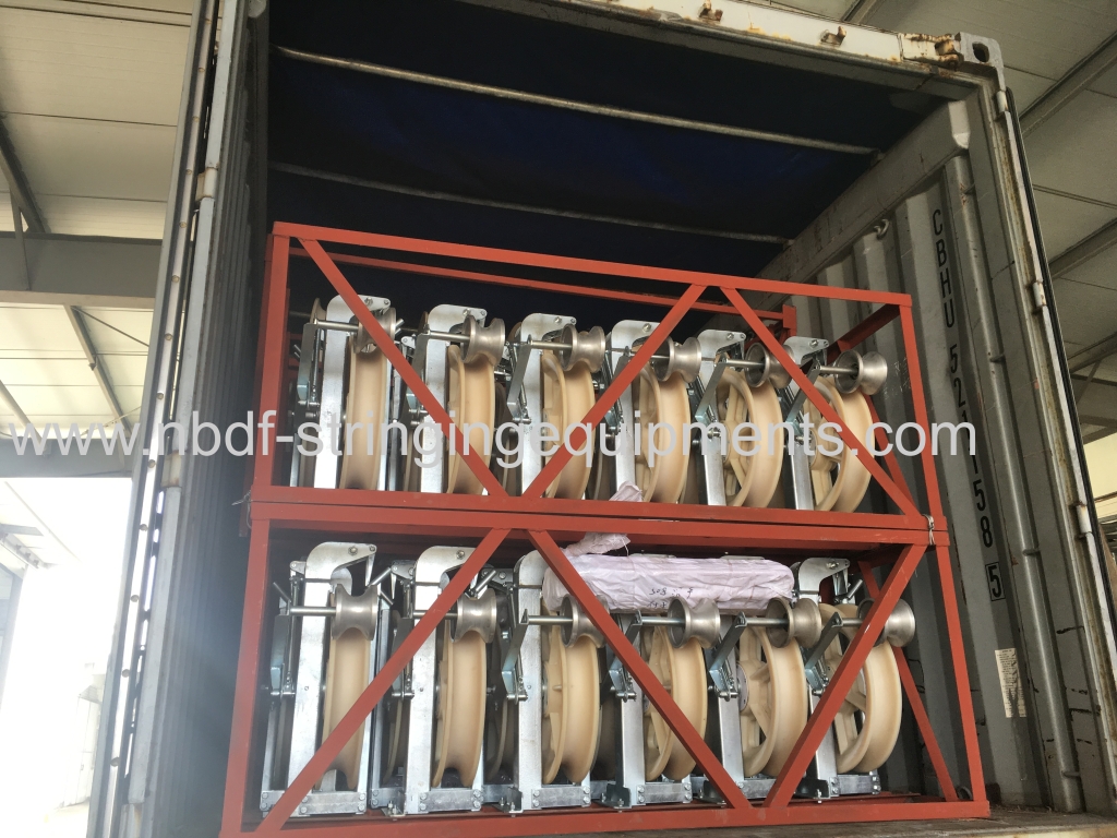 Helicopter Conductor Pulleys exported to Europe