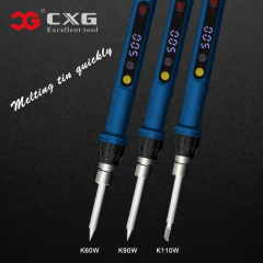 CXG Digital Display Lead Free soldering iron Durable Pencil Soldering Iron Tin Welding Electric Circuit Board Solde