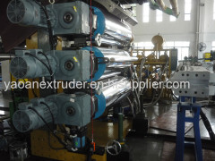 PC ABS Luggage Sheet Production Line CE Certificated