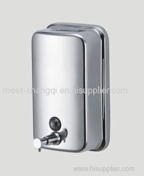 stainless steel soap dispenser