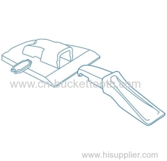 Bofors model bucket unitooth sand-casting