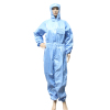 Electrostatic protective clothing for industrial polyester fabrics ESD clothes coverall Anti Static work wear Cleanroom