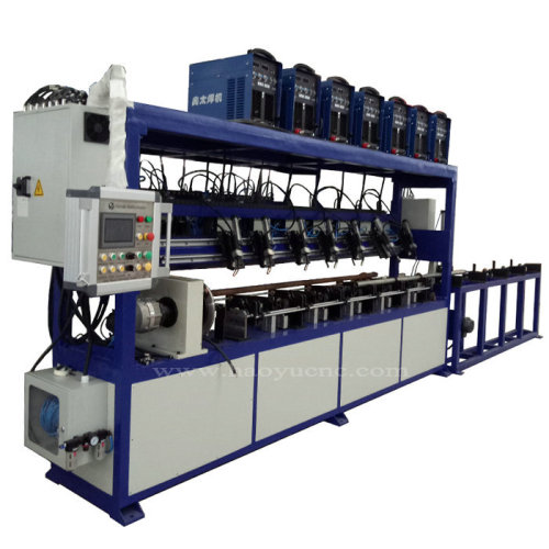 China good quality cheap High frequency Scaffolding Automatic Welding Machine supplier