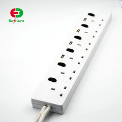 230v 6 outlets and 8 outlets power strip surge protector with CE certificate
