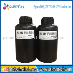 Epson UV Curable Ink for DX5/DX7/DX8 UV Printheads Made In Taiwan