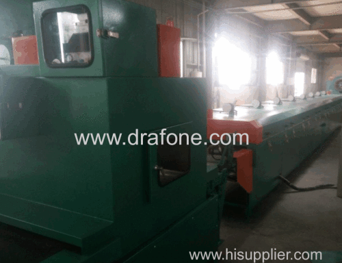 High infrared electrostatic spraying line