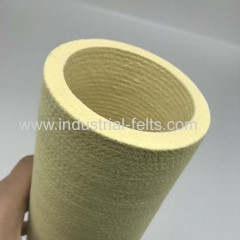 500 Degree Heat Resistant Kevlar Aramid Felt Roller Tube