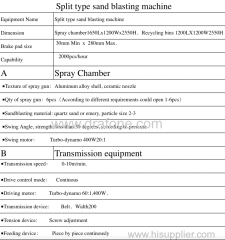 sandblasting machine sandblasting machine