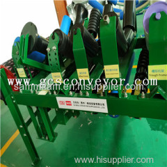 Coal conveyor 6205/6305 idlerheavy duty conveyor mining idler trough grooved conveyor roller/Friction-upper aligning gro