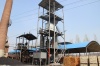 Double-stage coal gasifier Applying to Process Glazed Tile