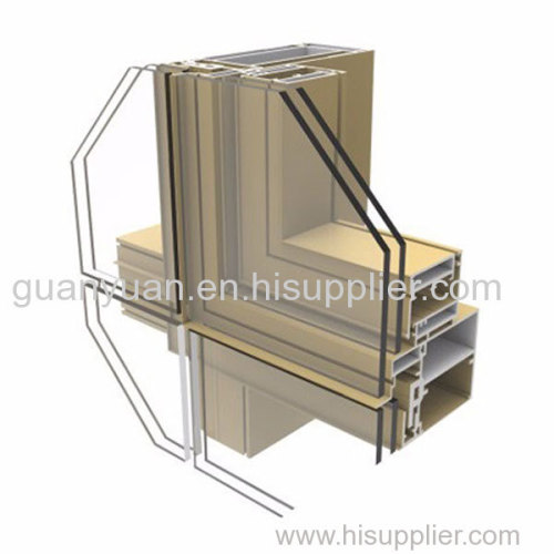 Aluminum Curtain wall profile