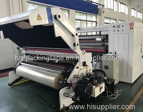 FULL-AUTOMATIC FOUR-SHAFT EXCHANGE ADHESIVE TAPE CUTTING MACHINE