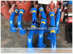 API 6A wellhead Flanged and Union Elbow