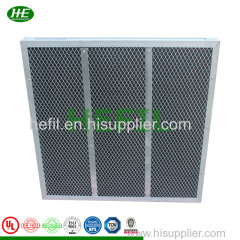 Washable Pre Filter Activated Carbon Flat Panel G3 Pre HEPA Air Filter