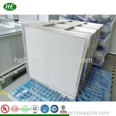 Glass Fiber High Temperature Resistance Air Filter (Manufacture)