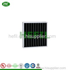 Professional Manufacturer Activated Carbon Material Industrial Pleated Air Filter for Chemical Food Industry