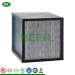 F8-H14 Galvanized Frame Deep Pleated Paper Separator HEPA Filter