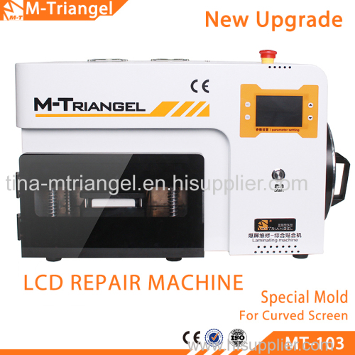M-Triangel MT-103 Latest Upgrades LCD Repair Machine For Samsung S6 S7 S8 Edge Plus OCA Lamination LCD Touch Screen Glas