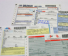 Customized DHL Express Logistic Waybill with barcode
