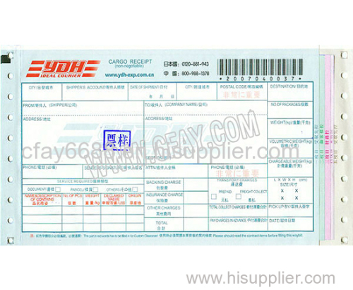High Quality Air Waybill Printing for logistic