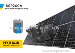 solar swimming pool pump.HYBSUN SOLAR PUMP