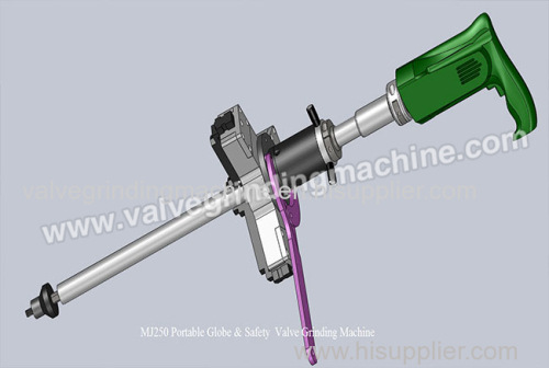 DN80-250mm 3"-10" MJ250 Portable Relief Valve Grinding Machine Portable Valve Grinding and Lapping Machine For Safety V