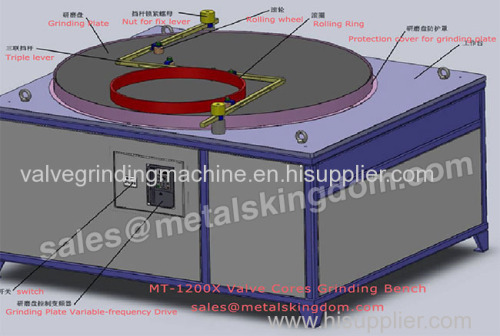 DN300-800mm Stationary Valve Core Grinding Machine Stationary Valve Grinding Machine