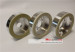 Vitrified diamond grinding wheels for PCD