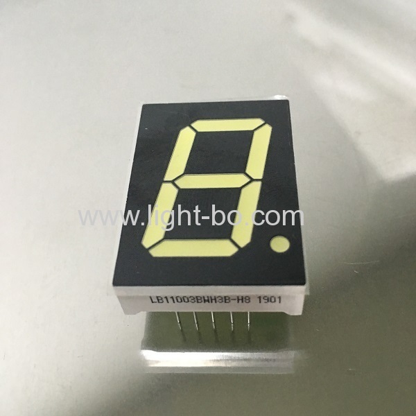 Ulrta White 1-inch common anode single digit 7 segment led display for elevator position indicator