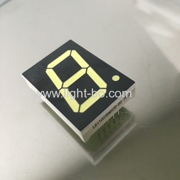 Ulrta weiß 1-Zoll gemeinsame Anode einstellige 7 Segment LED-Anzeige für Aufzug Positionsanzeige