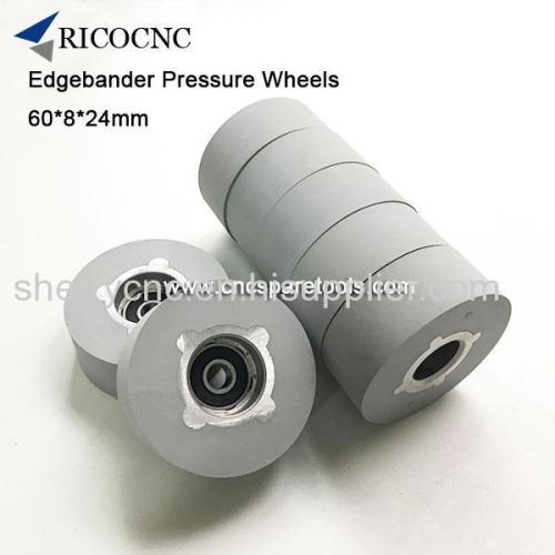 60x8x24mm Edgebander Pressure Roller Wheels for Edge Banding Machine