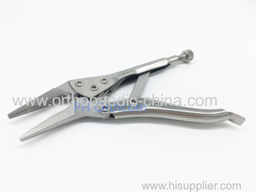 needle nose locking plier with Jaw orthopedic veterinary use