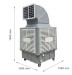 220V/50Hz 1.1KW Evaporative Air Cooler