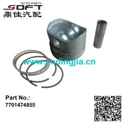 Piston & Ring Kit +0.5 7701474855 For Renault 1.6 Logan / Sandero / Largus