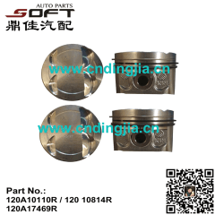 Piston & Ring Kit STD 120A10110R / 120A10814R / 120A17469R For Renault K4M / K7M