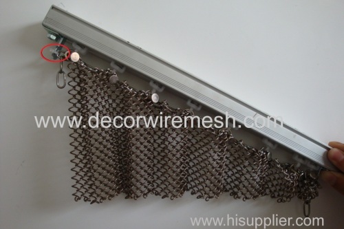 aluminum room divider curtain screen