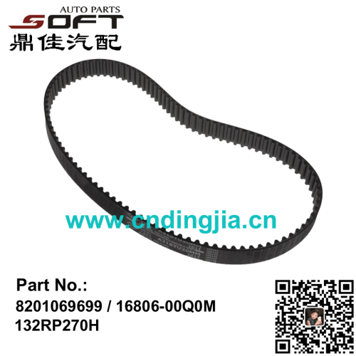 Timing Belt 5671XS / 8201069699 / 16806-00Q0M / 132RP270H For Renault Lada Largus / Megane / K4M / K4J