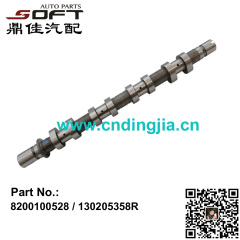 Camshaft 8200100528 / 130205358R For Renault Lada Largus / Megane / K4M / K4J