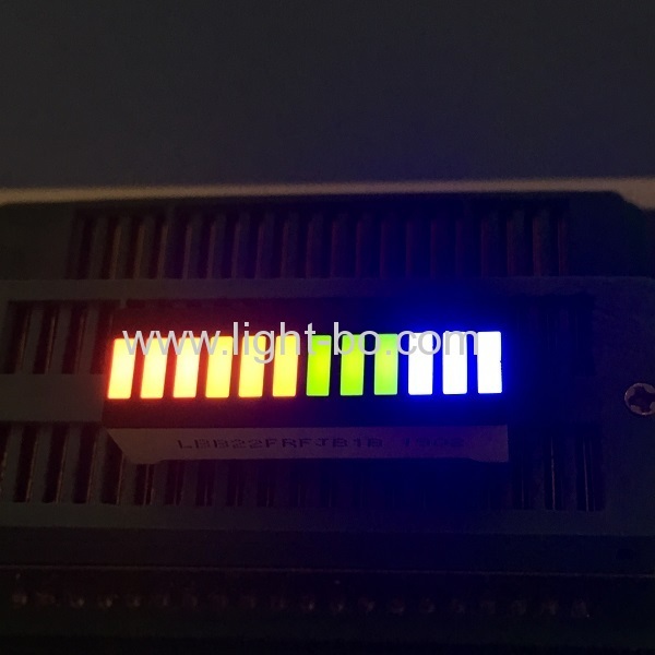 rot / orange / grün / blau LED-Leiste mit 12 Segmenten für die Instrumentenanzeige