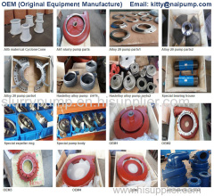 A05 Replacement slurry pump parts