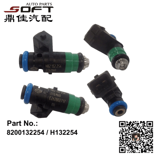 Fuel Injector 8200132254 / H132254 For Renault Largus / Megane / K4M / K4J