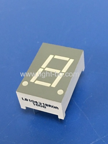 Super red 0.43inch common anode Single digit 7 segment led display for energy meter