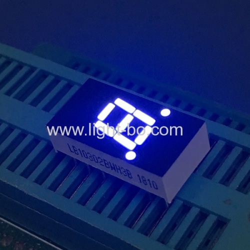 ultraweiße 0,3-Zoll-einstellige 7-Segment-LED-Anzeige gemeinsame Anode für elektronische Steuerplatinen