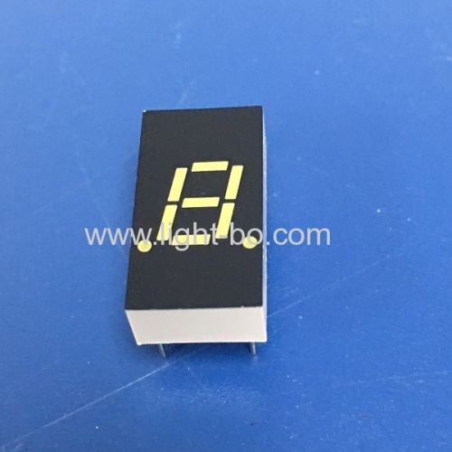 Ultra white 0.3inch single digit 7 segment led display common anode for electronic control boards