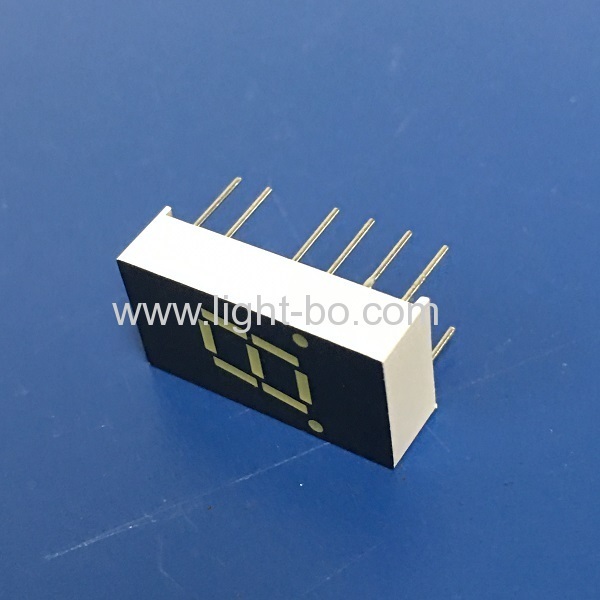 Ultra white 0.3inch single digit 7 segment led display common anode for electronic control boards