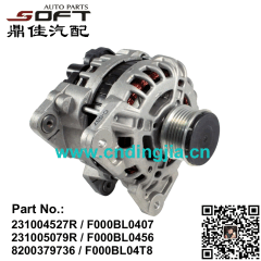 Alternator / 90A 12V 231004527R / F000BL0407 / 231005079R / F000BL0456 / 8200379736 / F000BL04T8 For Renault Largus