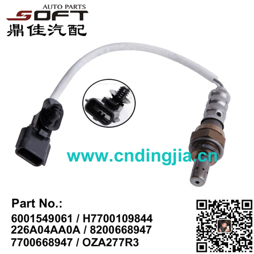 Lambda / Oxygen Sensor 6001549061 / H7700109844 / 226A04AA0A / 8200668947 / 7700668947 / OZA277R3 For Renault Largus