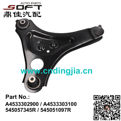 Control Arm Assy -FR LWR LH 545057345R / 545051097R / A4533302900 / A4533303100 For Renault Twingo III / Smart 453