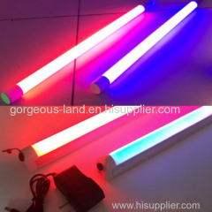 Battery Powered Rechargeable and Wireless Remote Control LED RGB Tube